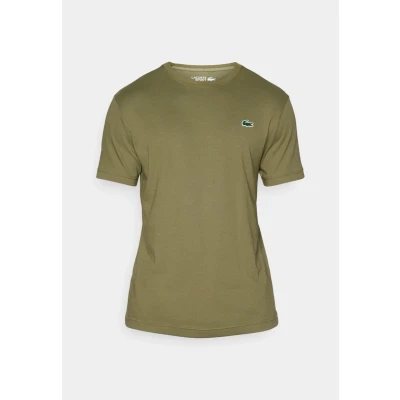 Afbeelding van Lacoste Sport Fading CROC Tshirt, Heren, Maat: Large, Olive