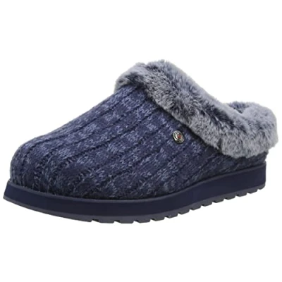 Afbeelding van Skechers BOBS ICE BLA Pantoffels, Dames, Maat: 41, Blau Mesh