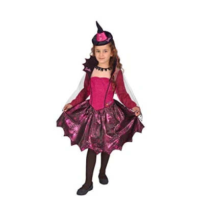 Afbeelding van Barbie Verkleedjurk Halloween Meisjes Polyester Roze 3 4 Jaar