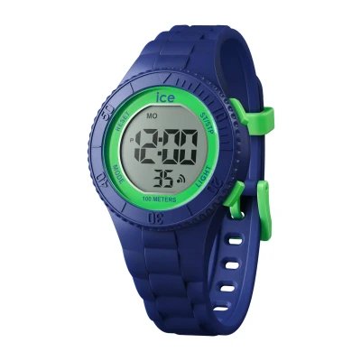 Afbeelding van Ice Watch IW021006 Dino Digit Blue XS horloge Kinderhorloges Blauw
