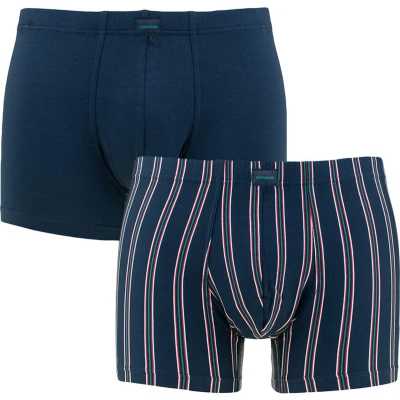 Afbeelding van CECEBA 2P boxers modal stripe blauw XL