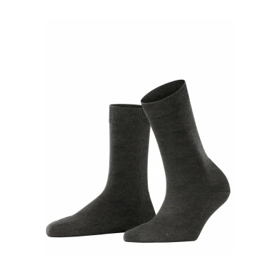 Afbeelding van Falke Climawool Temperature Regulation Sokken, Dames, Maat: 41/42, Anthra mel