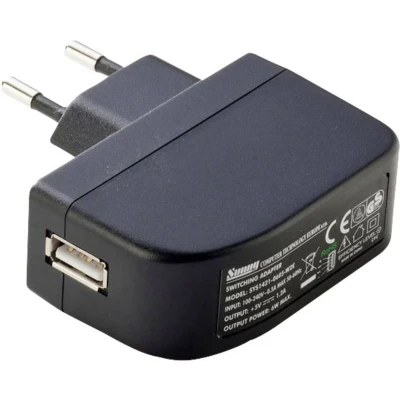 Afbeelding van Dehner Elektronik SYS 1638 0605 W2E (Europe USB inlet) Stekkernetvoeding, vaste spanning 5 V/DC 1.2 A 6 W Gestabiliseerd