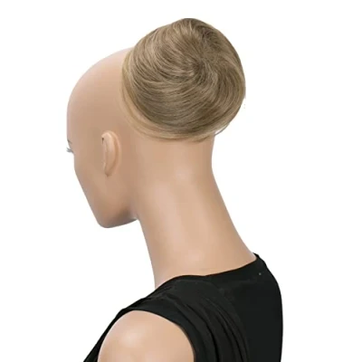 Afbeelding van CAISHA Dutt Haarstuk Vlecht Topknot Hepburn Haarelastiek Updos Blondmix DC19