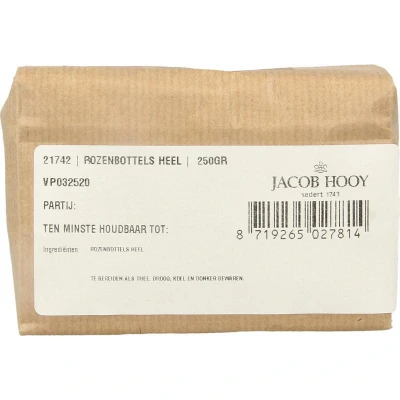 Afbeelding van Jacob Hooy Rozenbottels Heel, 250 gram