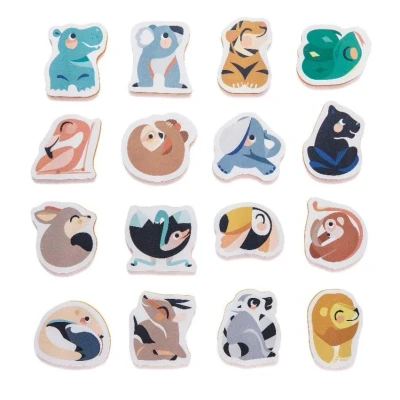 Afbeelding van Petit monkey badfiguren wild animals 16st