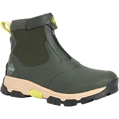 Afbeelding van Regenlaars Muck Boot Men Apex Mid Zip Moss Beige Schoenmaat 46