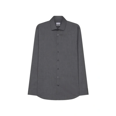 Afbeelding van Seidensticker Tailored FIT Zakelijk overhemd, Heren, Maat: 37, Grau
