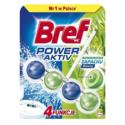 Afbeelding van 10er Pack Bref WC hanger Power Active Den(Pine) 50gr