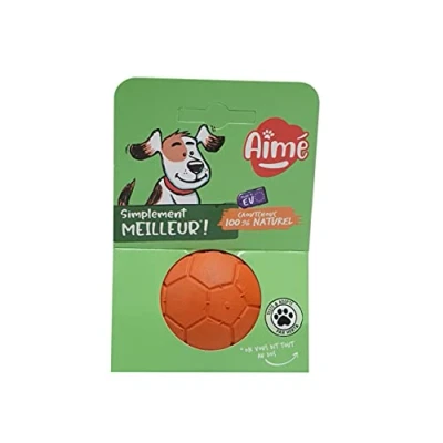Afbeelding van Aime Ball voor honden, 100% natuurlijk rubber, duurzaam, 6 cm