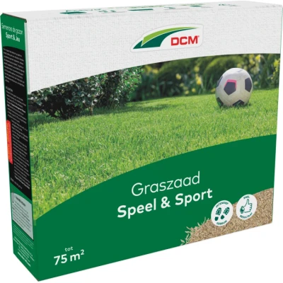Afbeelding van Graszaad speelgazon DCM 75 m² (Strooidoos, 1.5 kg)