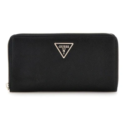 Afbeelding van Guess Laurel SLG Cheque Organizer Portemonnee, Dames, Maat: One Size, Black