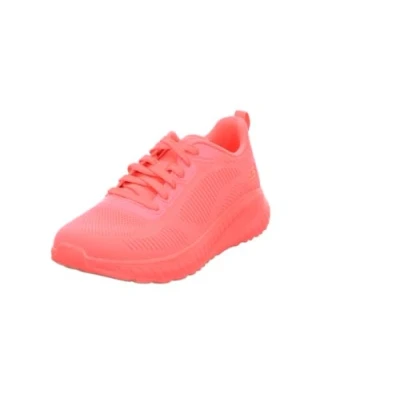 Afbeelding van Lage Sneakers Skechers Bobs Squad Chaos Cool Rythms 117216 NCOR Neon Coral
