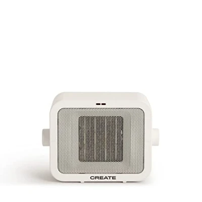 Afbeelding van CREATE WARM BOX 1500 W keramische ruimteverwarming Zelfreguleert Gebroken wit