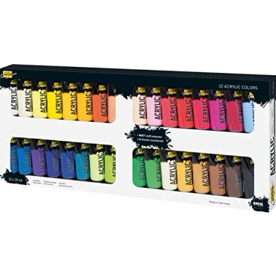 Afbeelding van SOLO GOYA Acrylverf Set 32 stuks 20 ml tubes