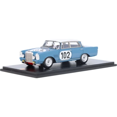 Afbeelding van Mercedes Benz 300 SE Spark Modelauto 1:43 1964 Robert Crevits / Gustave Gosselin 43SPA1964 24H