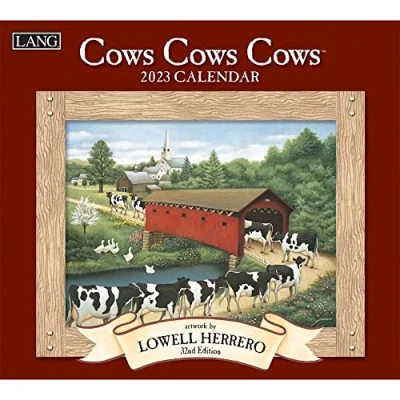 Afbeelding van Cows 2023 Wall Calendar
