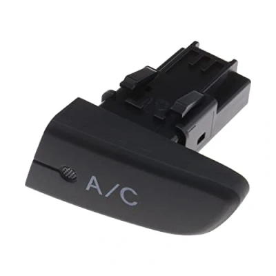 Afbeelding van Auto Air Connditioner Schakelaar 6554KX Compatibel met Aygo Mk1 C1 107 A/C Airconditioner Unit Controle Knop Plastic Zwart
