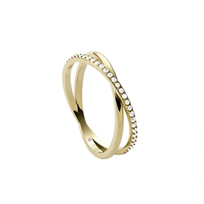 Afbeelding van Fossil ring JF03752710 Vintage Iconic goudkleurig