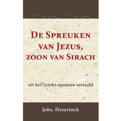 Afbeelding van de Spreuken van Jezus, zoon Sirach (Paperback)
