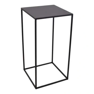 Afbeelding van LOFT42 Pillar Plantenzuil Small Metaal Mat Zwart 70x36x36