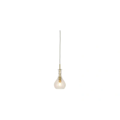 Afbeelding van ​it’s about RoMi Hanglamp Brussels Transparant/Goud Druppel