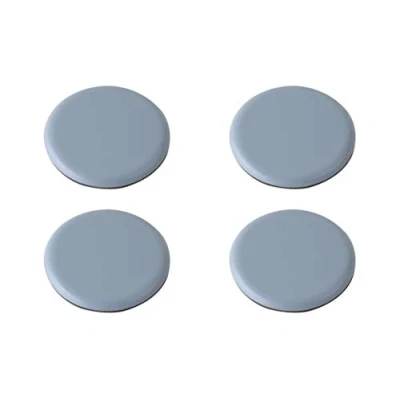 Afbeelding van Metafranc Easyglider zelfklevend PTFE glijoppervlak voor het gemakkelijk verplaatsen van zware meubels / universele meubelglijderset teflon ladder vloerglijders Ø 25 mm (4 Stuk)