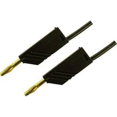 Afbeelding van SKS Hirschmann MLN 50/2,5 SW Meetsnoer Banaanstekker 4 mm 0.50 m Zwart 1 stuk(s)