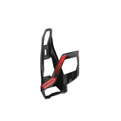 Afbeelding van POLISPORT 8645900053 Bidonhouder model CAGE PRO voor MTB fietsen, licht, robuust en snel te monteren in zwart/rood