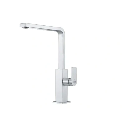 Afbeelding van Franke massief rvs Keukenkraan Mythos met draaibare uitloop inox 115.0547.852