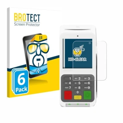 Afbeelding van BROTECT Screenprotector voor Clover Compact Folie Beschermfolie transparant (6 Stuks)