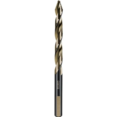 Afbeelding van RUKO 259125E HSSE Co 5 Metaal spiraalboor 12.50 mm Gezamenlijke lengte 151 DIN 338 3 vlakken schacht 1 stuk(s)