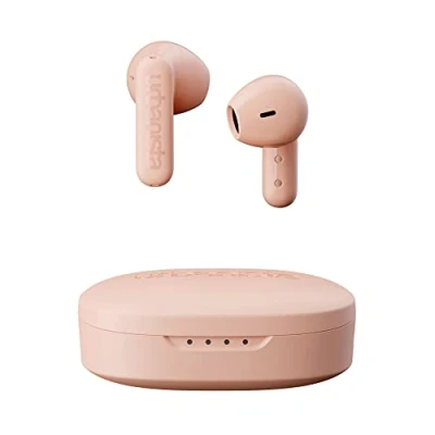 Afbeelding van Urbanista Copenhagen draadloze oordopjes Bluetooth oortjes Dusty Pink Roze Kunststof