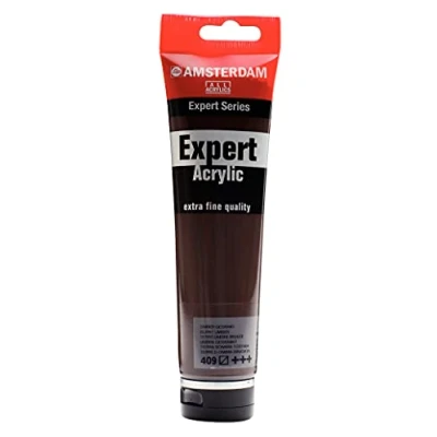 Afbeelding van Acrylverf 409 Omber Gebrand Amsterdam Expert 150 ml