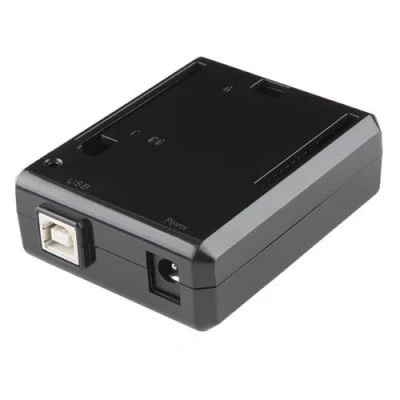 Afbeelding van SB Components SS269 behuizing voor Arduino Uno, kunststof, zwart
