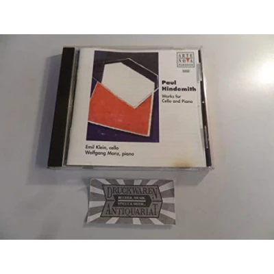 Afbeelding van Hindemith: Works for Cello and Piano / Klein, Manz