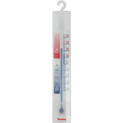 Afbeelding van Metaltex Thermometer Diepvries/koelkast 15,5 Cm Polystyreen Wit