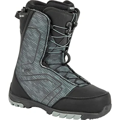 Afbeelding van Nitro Heren snowboards Sentinel TLS &#039;23 All Mountain Freestyle snelsluitsysteem goedkoop boot snowboardboot, zwart, MP 32,0 // EU 48 US 14