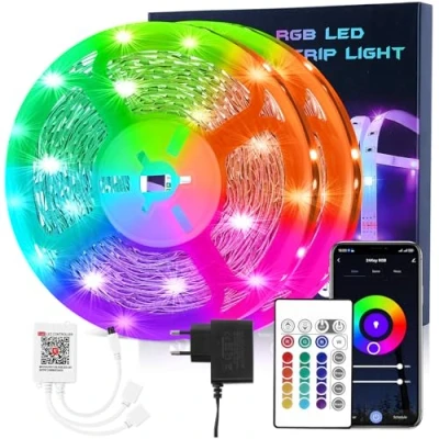 Afbeelding van HOVVIDA LED strip, 30 LED&#039;s/Meter (20M WIFI)