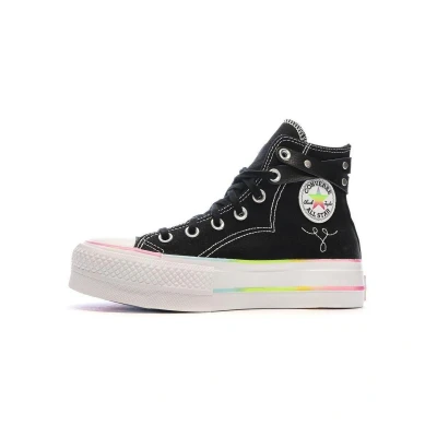 Afbeelding van Converse Chuck Taylor All Star Lift Platform Sneakers Dames Zwart Maat 36