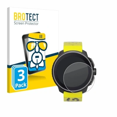 Afbeelding van BROTECT Screenprotector voor Suunto Race Folie Beschermfolie Beschermglas transparant (3 Stuks)