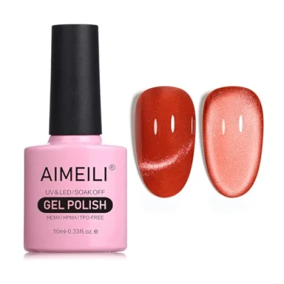 Afbeelding van AIMEILI Hema Free Cat Eye Gel Nagellak UV LED Gellack Soak Off Vegan Cruelty Polish 10ml (727)