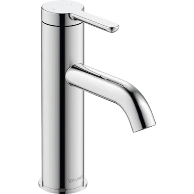 Afbeelding van Duravit c 1 wastafelmengkraan zonder waste m size chroom c11020002010