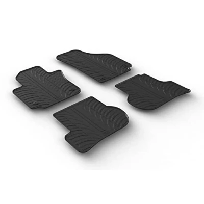 Afbeelding van Gledring Rubbermatten passend voor Seat Altea incl. XL 2004 (T profiel 4 delig + montageclips)