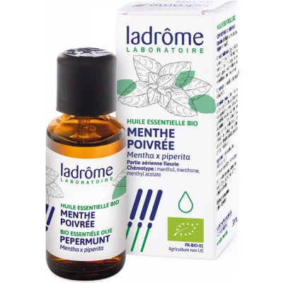 Afbeelding van Ladrôme Etherische Olie van Pepermunt (Mentha x Piperita) Bio 30 ml