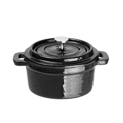 Afbeelding van Vogue gietijzeren inductie mini braadpan rond 7,5(H) x 10(Ø)cm