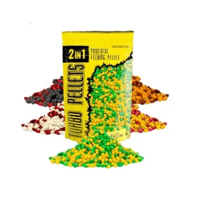 Afbeelding van Carp Zoom 2 in 1 Turbo Pellets Chocolate Orange 3mm (500g)
