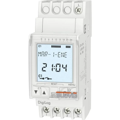 Afbeelding van Suevia DigiLog DIN rail schakelklok Digitaal 230 V/AC