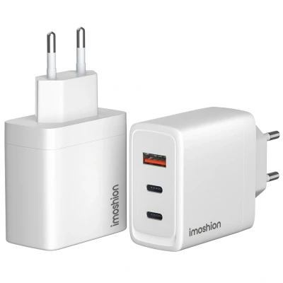 Afbeelding van imoshion Fast Charge Adapter / Oplader 65 W Wit