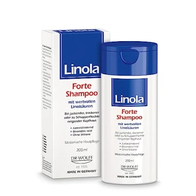 Afbeelding van Linola Forte Shampoo 200 ml voor jeukende, droge of naar psoriasis neigende hoofdhuid